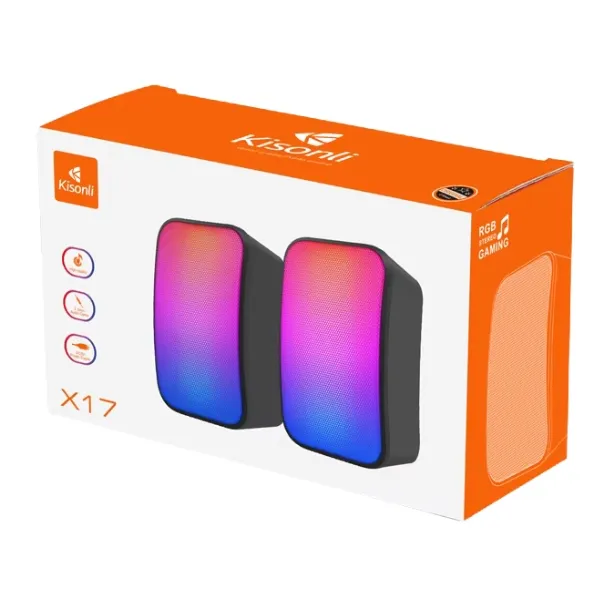 Kisonli X17 USB Gaming Speaker — photo 3
