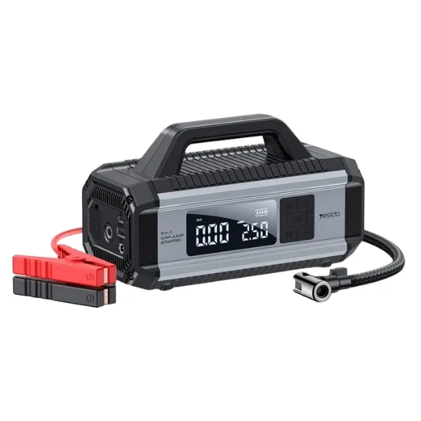Yesido VC13 5-in-1 Inflator & Jump Starter