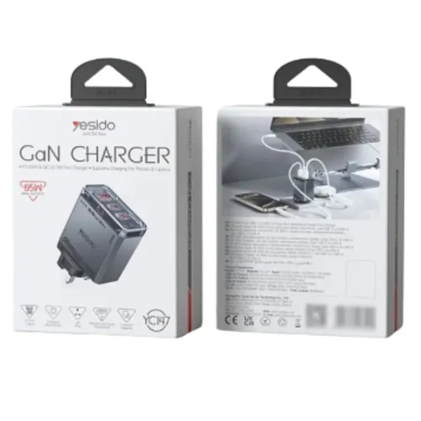 Yesido YC147 PD 65W GaN Charger — photo 3