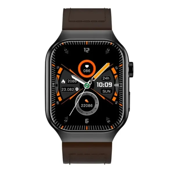 Green Lion GL-SWA53 Ridge Smart Watch – Green / Brown