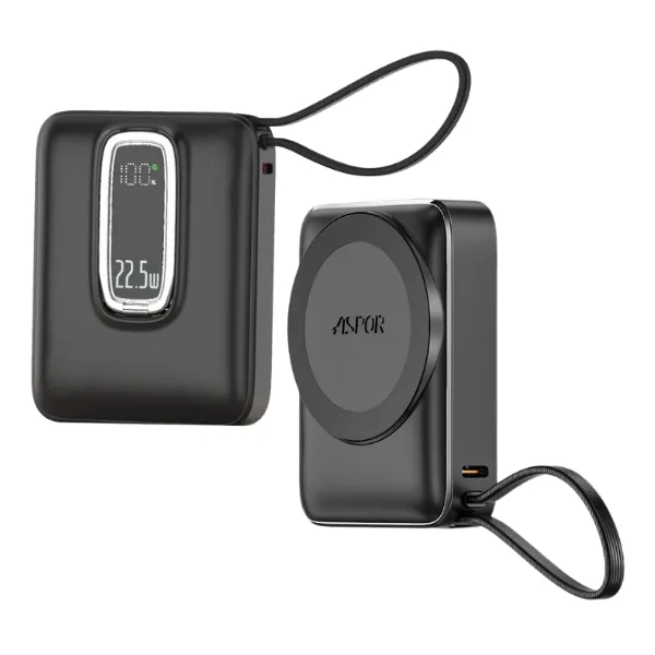 Aspor A313 PD 10000mAh Magsafe Powerbank — photo 3