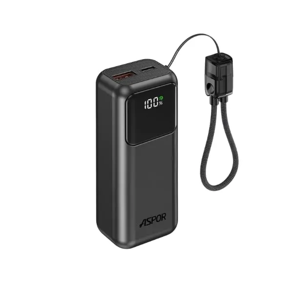 Aspor A353 10000mAh 22.5W Fast Charging Mini Power Bank — photo 2