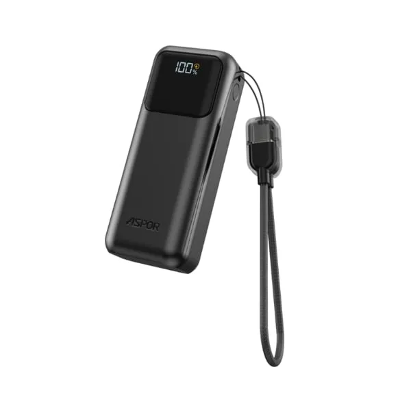 Aspor A353 10000mAh 22.5W Fast Charging Mini Power Bank — photo 3