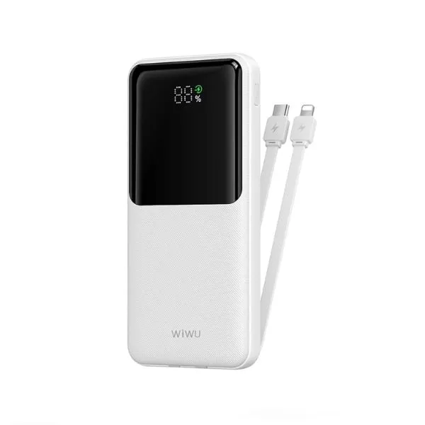 WiWU Wi-P081 22.5W 10000mAh Essen Power Bank – Black / White — photo 2