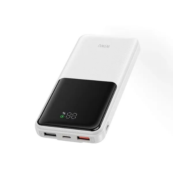 WiWU Wi-P081 22.5W 10000mAh Essen Power Bank – Black / White — photo 4
