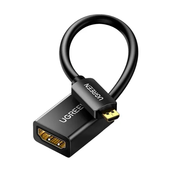 Ugreen 20134 Micro HDMI Male to Female HDMI Adapter 1080P — photo 2