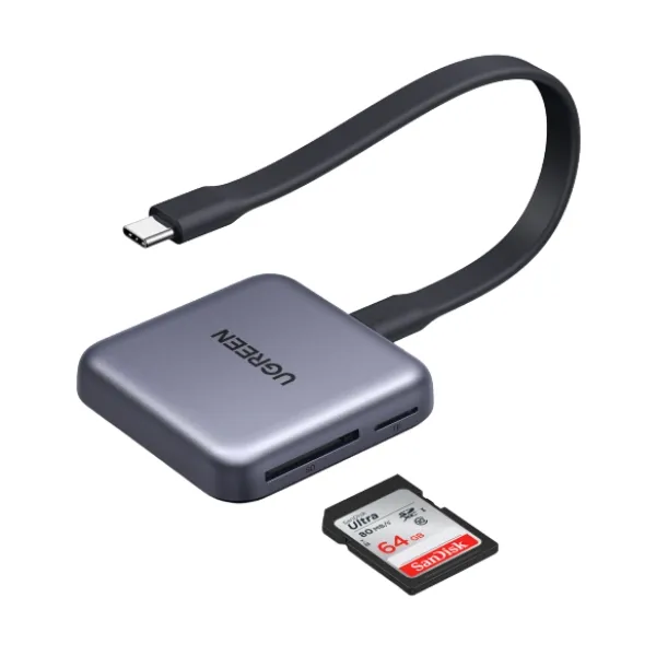 Ugreen 65095 3-in-1 Magnetic USB-C Card Reader — photo 3