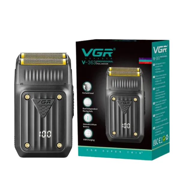 VGR V-363 Foil Shaver – Cordless Precision Grooming — photo 3