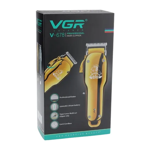 VGR V-678 Hair Trimmer – Cordless Precision Grooming — photo 3