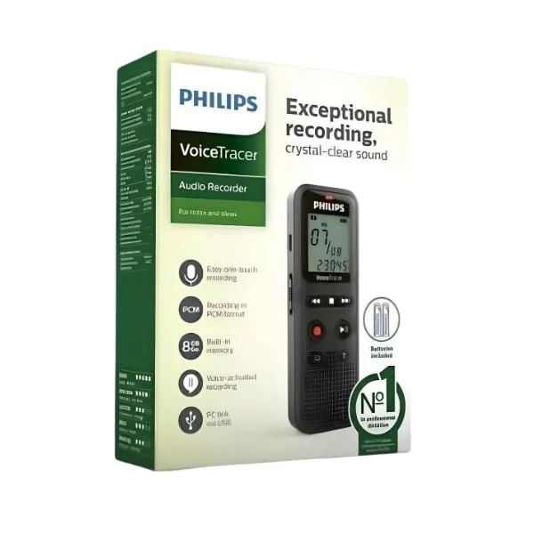 Philips Voice Tracer – Digital Voice Recorder for Clear Recording — photo 4