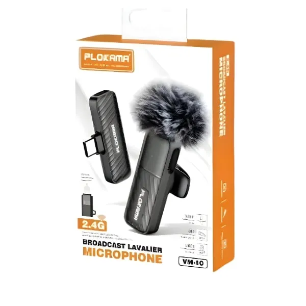 Plokama VM-10 2.4GHz Wireless Lavalier Mic — photo 3
