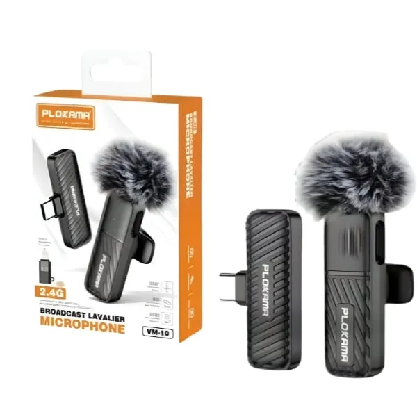 Plokama VM-10 2.4GHz Wireless Lavalier Mic — photo 2