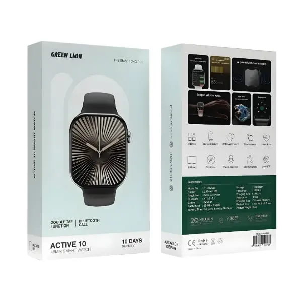 Green Lion Active 10 Smart Watch (46mm) — photo 4