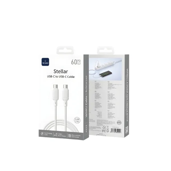 WiWU Stellar 60W USB-C to USB-C 1m Cable — photo 4