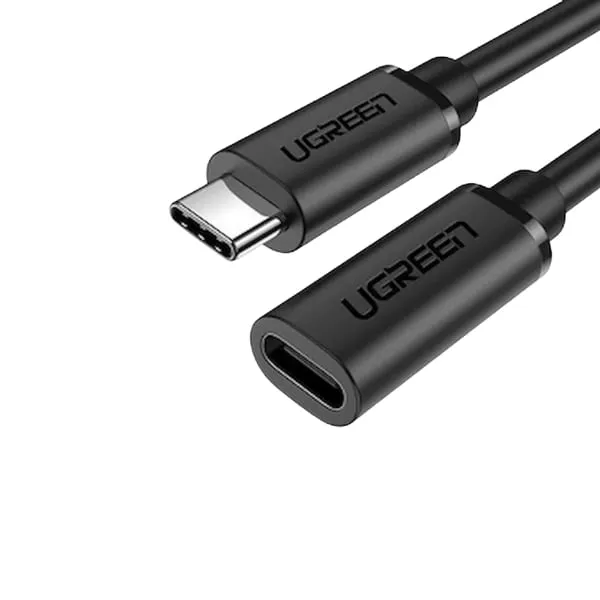 Ugreen USB-C Extension Cable Gen 2 – 1m (5A, Black) — photo 2