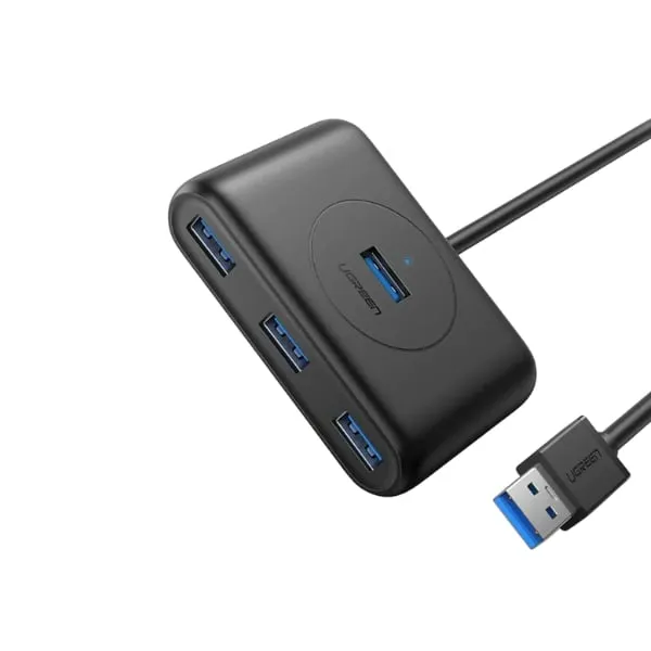 Ugreen 20291 4-Port USB 3.0 Hub – Black — photo 3
