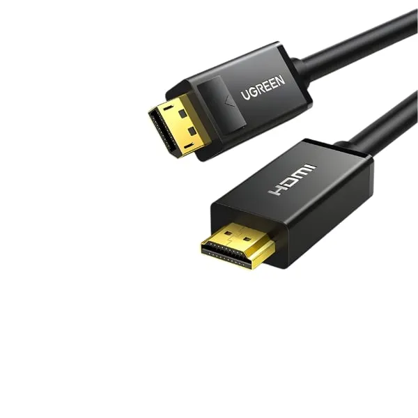 Ugreen DisplayPort to HDMI Cable 2m – Black — photo 3