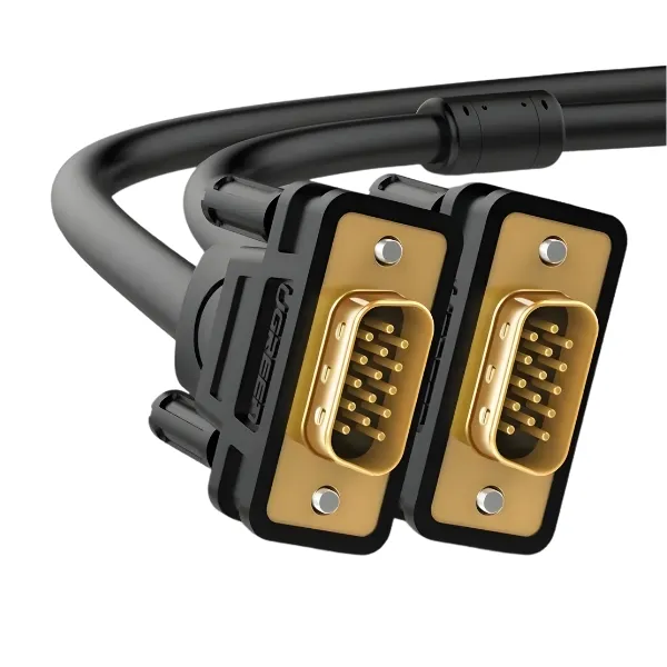 Ugreen VGA Male to Male Cable 1m – Black — photo 2