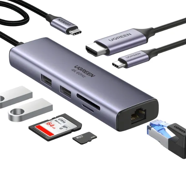 Ugreen 7-in-1 USB-C Hub (45521) — photo 2