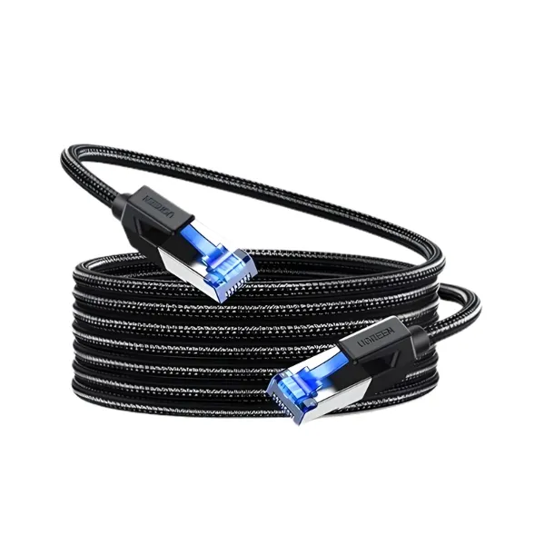 Ugreen Cat8 Braided Ethernet Cable 20m Black — photo 2
