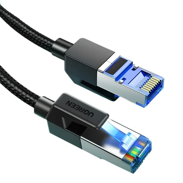 Ugreen Cat8 Braided Ethernet Cable 20m Black — photo 3
