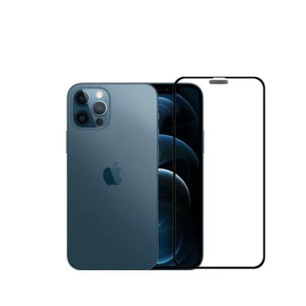 Other / Generic Apple iPhone 12 Pro Max Full Glue Tempered Glass Screen Protector