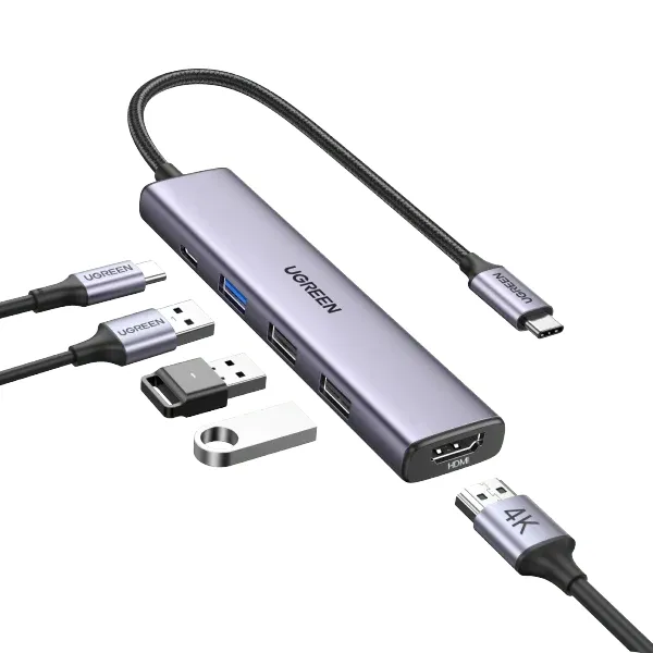 Ugreen 15495 5-in-1 USB-C Multifunction Adapter — photo 3