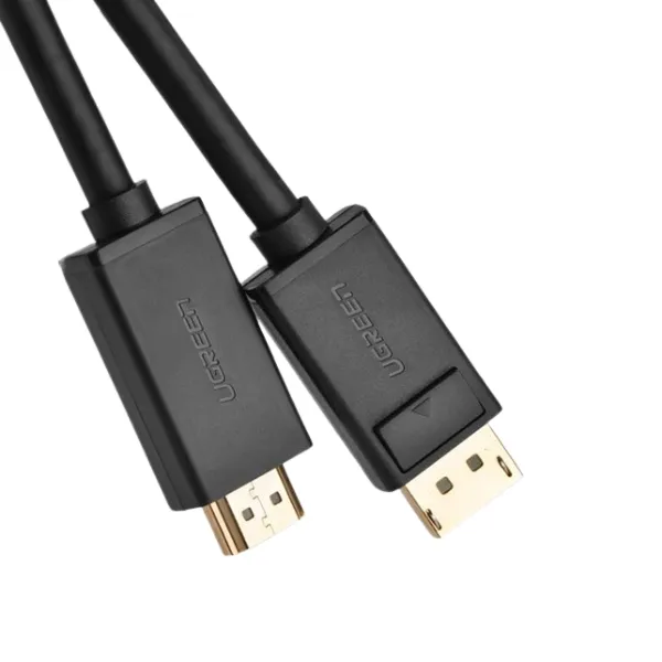 Ugreen 10202 DisplayPort to HDMI Cable 2m – Black — photo 2