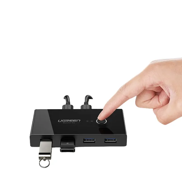 Ugreen 30768 USB 3.0 Sharing Switch 2-In 4-Out — photo 3