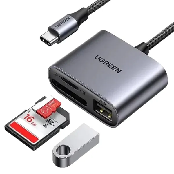 Ugreen 80798 USB-C Multifunction Card Reader — photo 3