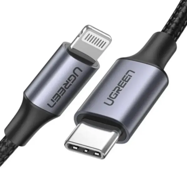 Ugreen 60759 USB-C to Lightning PD Fast Charging Cable 1M (3A) — photo 3