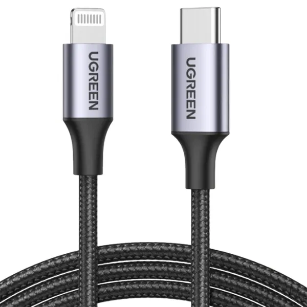 Ugreen 60759 USB-C to Lightning PD Fast Charging Cable 1M (3A)