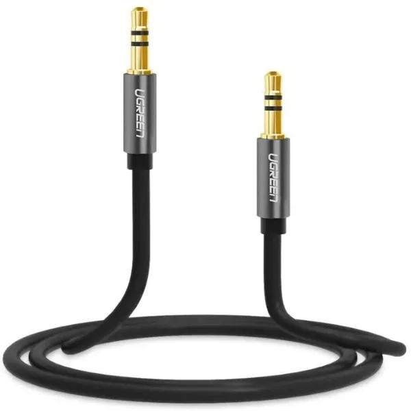 Ugreen 10732 3.5mm Male to Male AUX Cable 0.5M (Black) — photo 2