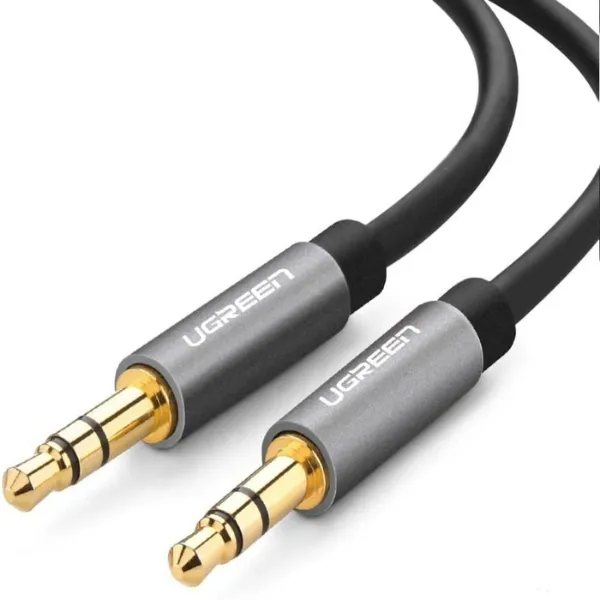 Ugreen 10732 3.5mm Male to Male AUX Cable 0.5M (Black)