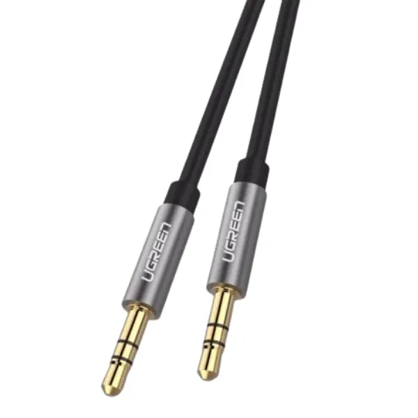 Ugreen 10732 3.5mm Male to Male AUX Cable 0.5M (Black) — photo 3