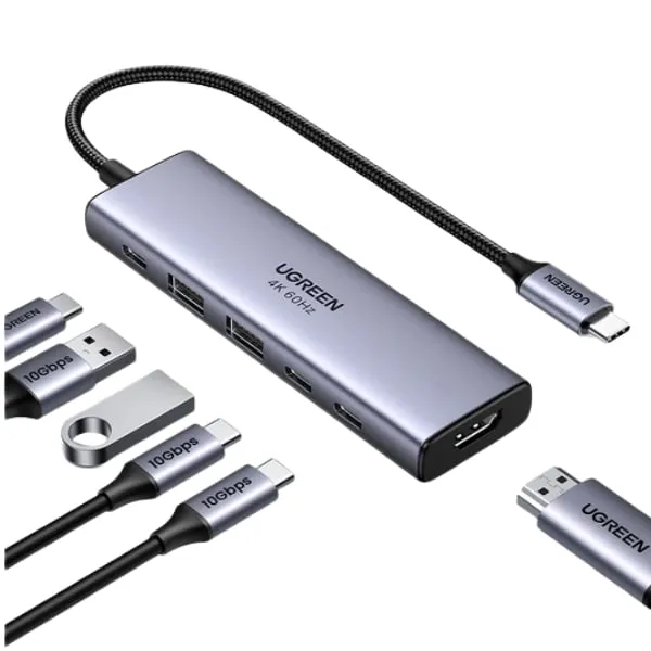 Ugreen 35999 6‑in‑1 USB‑C Hub Adapter — photo 3