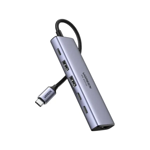 Ugreen 35999 6‑in‑1 USB‑C Hub Adapter