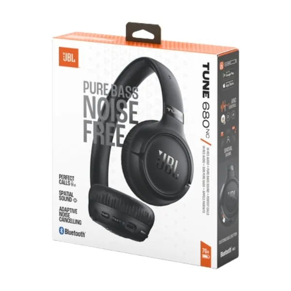 JBL Tune 680NC Black Wireless Noise-Cancelling Headphones — photo 6