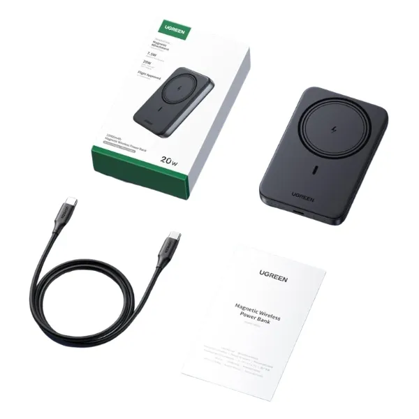 Ugreen 45763 10000mAh Magnetic Wireless Power Bank — photo 4