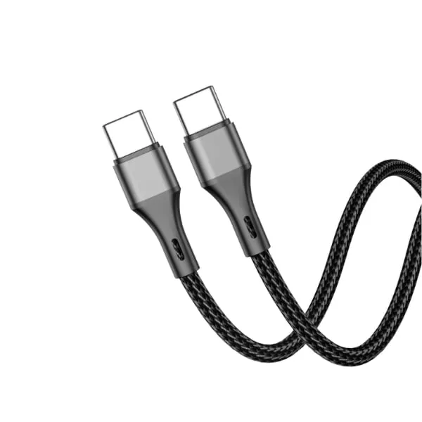 Aspor AC-19 60W USB-C to USB-C Nylon Cable (1m) — photo 3