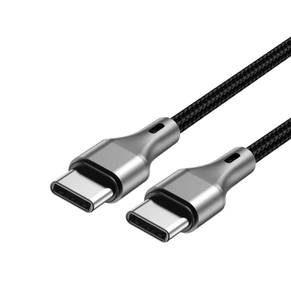 Aspor AC-19 60W USB-C to USB-C Nylon Cable (1m) — photo 2