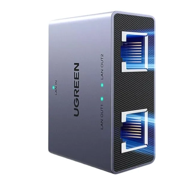 Ugreen 45311 Gigabit Ethernet Splitter 1 to 2 — photo 2