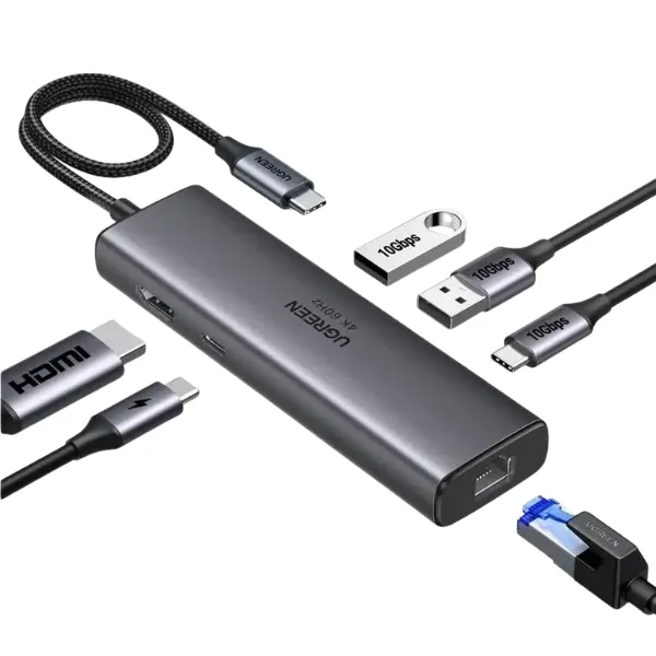Ugreen 45000 6-in-1 USB-C Hub
