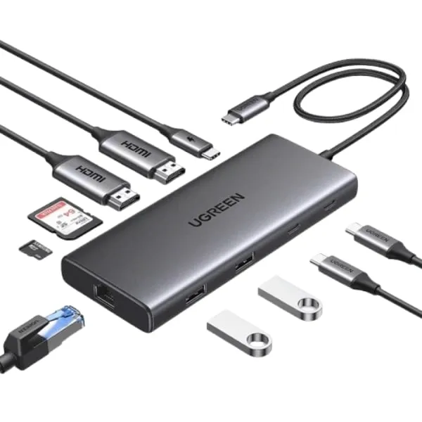 Ugreen 45380 10-In-1 USB-C Multifunction Hub