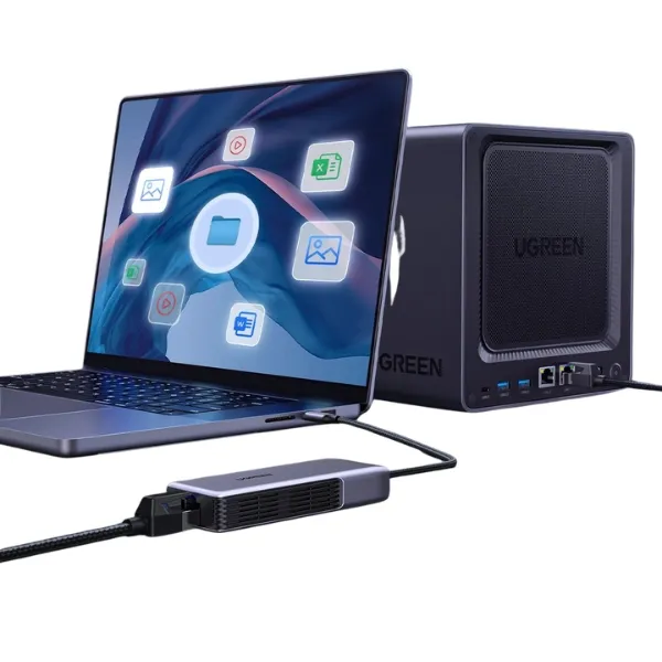 Ugreen 35921 USB-C to RJ45 5GbE Ethernet Adapter — photo 3