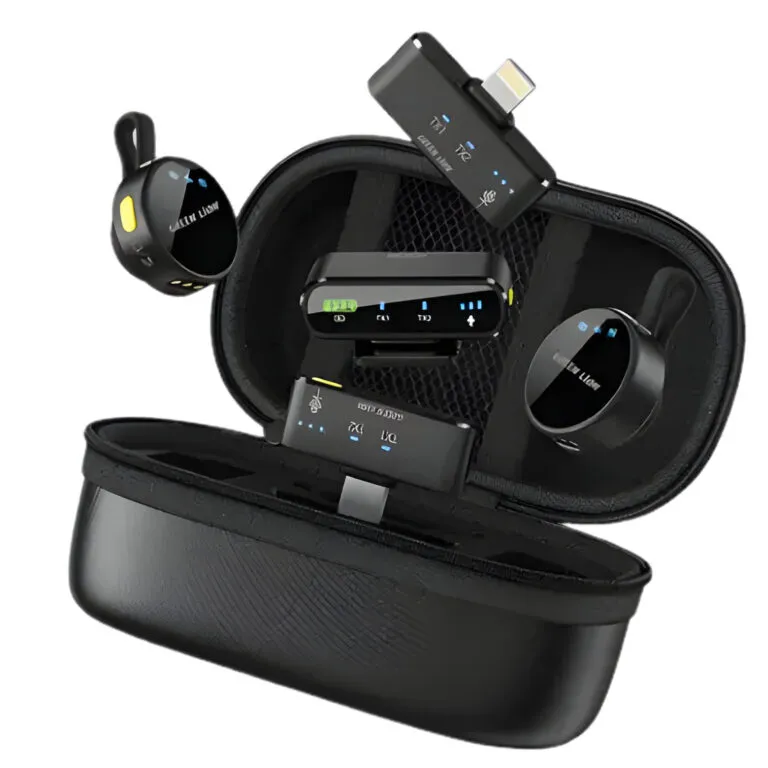 Green Lion GM-85X 3-in-1 Wireless Microphone (Black) — photo 2