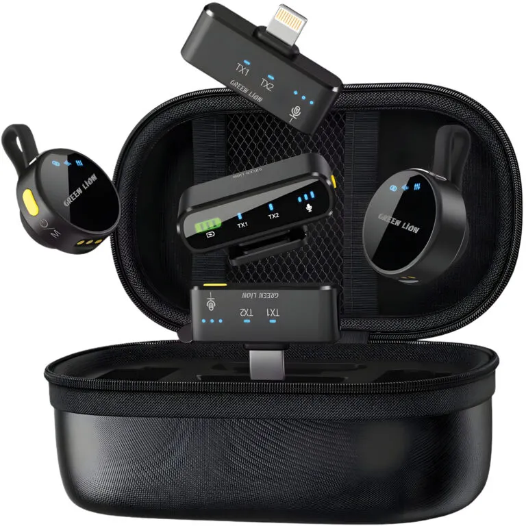 Green Lion GM-85X 3-in-1 Wireless Microphone (Black) — photo 3