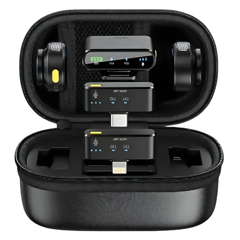 Green Lion GM-85X 3-in-1 Wireless Microphone (Black) — photo 4