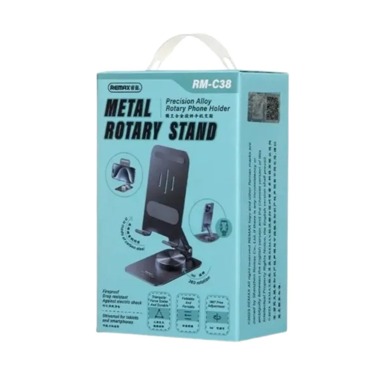 Remax RM-C38 Metal Rotary Stand – Green — photo 2