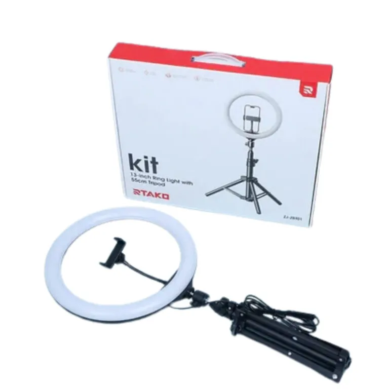 rtako ZJ-ZBT01 13″ Ring Light with 55cm Tripod — photo 4